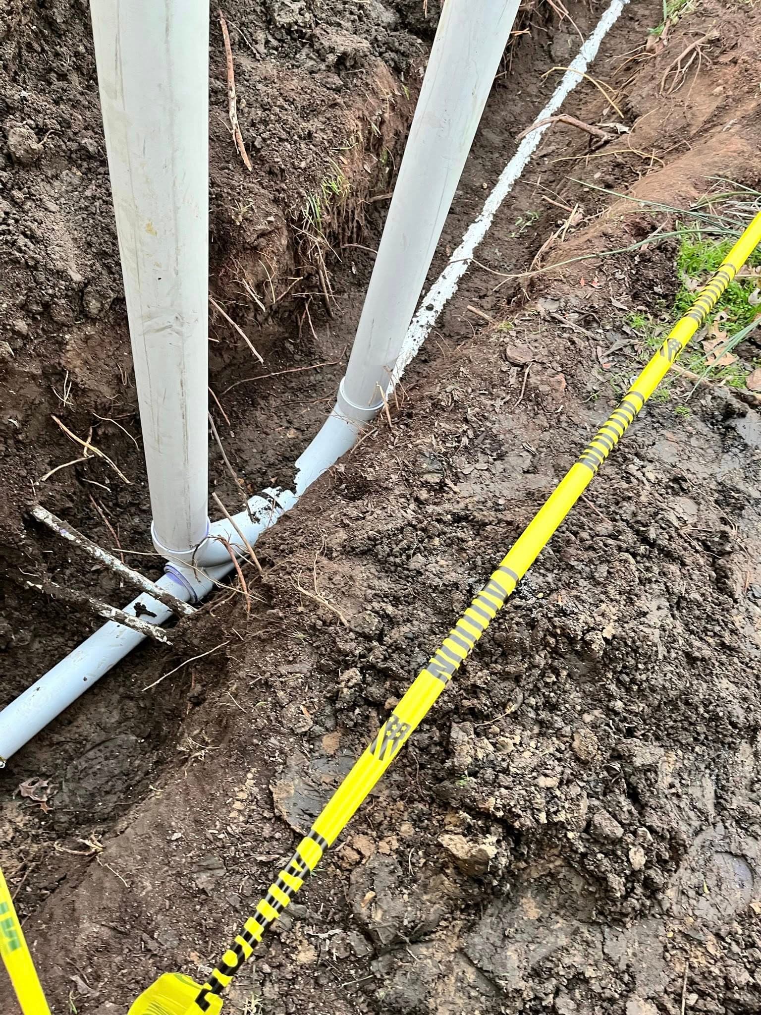 Sewer Line Replacement — completed work by Loera's Plumbing Solutions